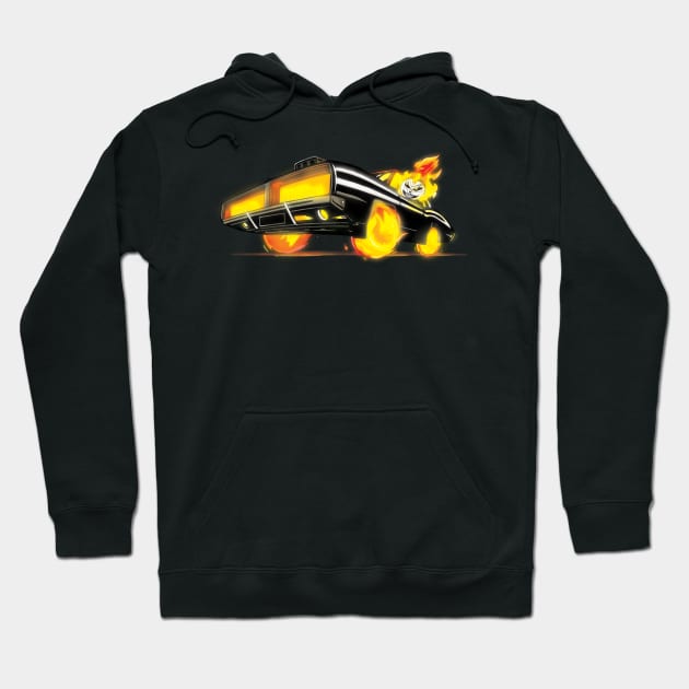 Ghost Racer Hoodie by Creative Wiz